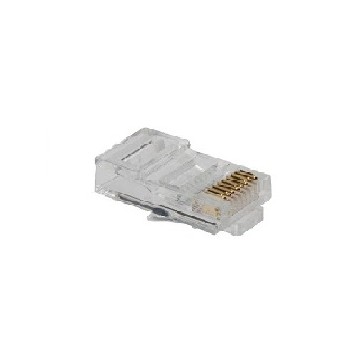 CONECTOR MACHO RJ45 8P 8C