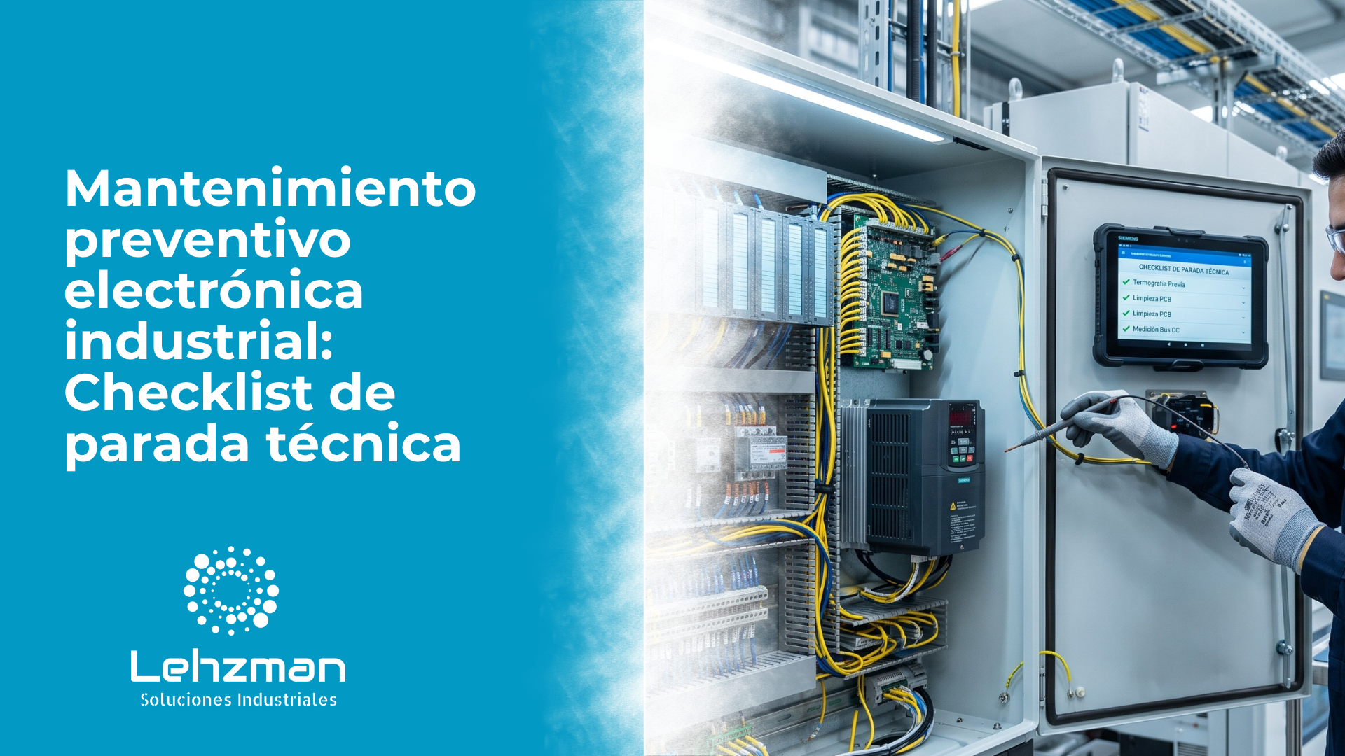 mantenimiento preventivo electrónica industrial